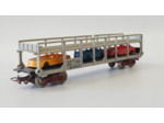 JOUEF HO 6540 B TRANSPORT-AUTOS A BOGIES STVA AVEC 3 VOITURES SANS BOITE