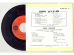 45 Tours JOHN WILLIAM "MISSISSIPI" / "SI UN JOUR ON M'AVAIT DIT"