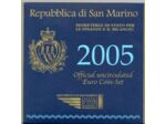 SAINT MARIN 2005 SERIE 8 MONNAIES + 5 EURO ARGENT B.U