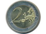 LUXEMBOURG 2011 2 EURO COLORISEE CHARLOTTE JEAN HENRI SUP