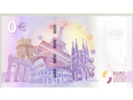 ITALIE 2018-1 GALLERIA VITTORIO EMANUELE MILANO BILLET SOUVENIR 0 EURO