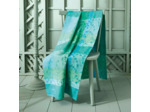 Nappe MILLE FEUILLAGES TURQUOISE Garnier Thiebaut