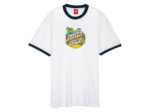 Tee Shirt SANTA CRUZ Aloha Dot Front Ringer White