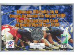 FRANCE 1 FRANC 1999 MONNAIE OFFICIELLE DE LA COUPE DE RUGBY B.U