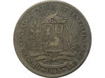 VENEZUELA 2 BOLIVARES ARGENT 1945 TB+ (KM23a)