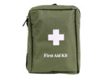 Pochette médicale verte (avec kit de premiers secours)