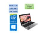 HP EliteBook 8560p - Windows 10 - i5 8Go 240Go SSD - HD6470M - 15.4 - Webcam - Station de Travail Mobile PC Ordinateur