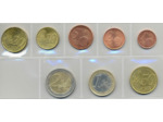 GRECE 2002 SERIE 8 MONNAIES AVEC 2 EURO S SUP-