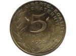 FRANCE 5 CENTIMES LAGRIFFOUL 1993 BE