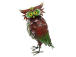 Figurine hibou éclat sauvage 30x15x41cm