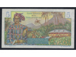 CAISSE CENTRALE DE LA FRANCE D'OUTRE-MER 5 FRANCS BOUGAINVILLE 1947 G.20 SUP+