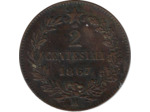 ITALIE 2 CENTESIMI 1867 M TTB