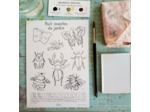 Affiche A5 - Huit insectes du jardin à peindre