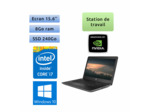 HP Zbook 15 G3 - Windows 10 - i7 8Go 240Go SSD - 15.6 - Webcam - M600M - Station de Travail Mobile PC Ordinateur