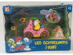 LA SCHTROUMPFETTE SCHTROUMPF EN VOITURE PUFFI de chez GIOCHI PREZIOSI