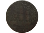 GRANDE BRETAGNE TOKEN HALFPENNY (1/2 PENNY) PRO BONO PUBLICO 1794 TTB