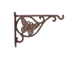 Potence papillon fonte marron patiné 25x4x17cm
