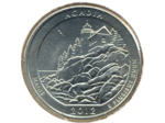 AMERIQUE (U.S.A) 1/4 DOLLAR 2012 P ACADIA SUP