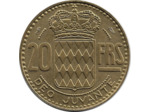 MONACO 20 FRANCS 1951 TTB+