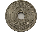FRANCE 10 CENTIMES LINDAUER .1939. SUP/NC (G287) n2