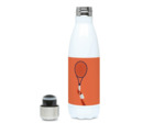 Gourde isotherme "Raquette de tennis" - Personnalisable