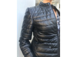 AF2018705 Veste femme cuir agneau prune