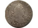 LOUIS XIV (1643-1715) 4 SOLS AUX 2 L 1692 X (Amiens) B+