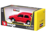 Miniature VOLKSWAGEN GOLF GTI MKI 1979 ROUGE