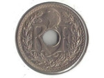 FRANCE 25 CENTIMES LINDAUER  .1939. SUP/NC