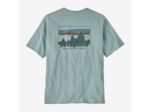 Tee Shirt PATAGONIA Skyline Thermal Blue