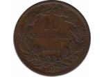 LUXEMBOURG 10 CENTIMES 1865 TB+