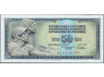 YOUGOSLAVIE 50 DINARA 12-8-1978 SERIE AC NEUF (W89b)