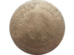 FRANCE LOUIS XVI 2 SOLS FRANÇAIS 1793 An 5 BB (Strasbourg) 20gr33 B+ nettoyée