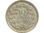 PAYS-BAS HOLLANDE 10 CENTS 1938 TTB N2