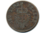ALLEMAGNE PRUSSE 3 PFENNIG 1858 A TB+ (W453a)