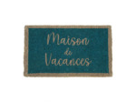 Paillasson vacances bleu 73x43x73cm