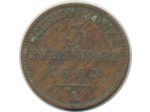 ALLEMAGNE PRUSSE 3 PFENNIG 1863 A TTB (W482)