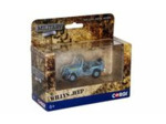 Corgi CS90633 - Jeep WILLIS SEABEES CORP bleu