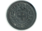 SUISSE 1 RAPPEN 1942 B TTB