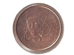 FRANCE 2001 1 CENTIME SUP-