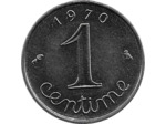 FRANCE 1 CENTIME EPI 1970 SUP/NC