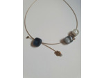 COLLIER PETITE CONSTELLATION GRIS