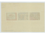 BLOC 3 TIMBRES LAOS 1965 YVERT 33 NEUF