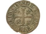 CHARLES VI (1380-1422) BLANC DIT GUENARD SAINTE MENEHOULD TB DU377 N1