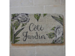 Paillasson côté jardin beige coco 73x43x73cm