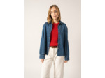 Chemise en jean Téa poche poitrine, à manches longues