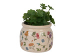 Pot de fleurs coloré céramique 12x12x10cm