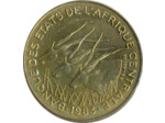 BANQUE DES ETATS DE L'AFRIQUE CENTRALE B.E.A.C 5 FRANCS 1983 SUP
