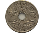 FRANCE 25 CENTIMES LINDAUER 1923 SUP (G380) n2