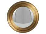 Miroir rond or bois 34x34x4cm